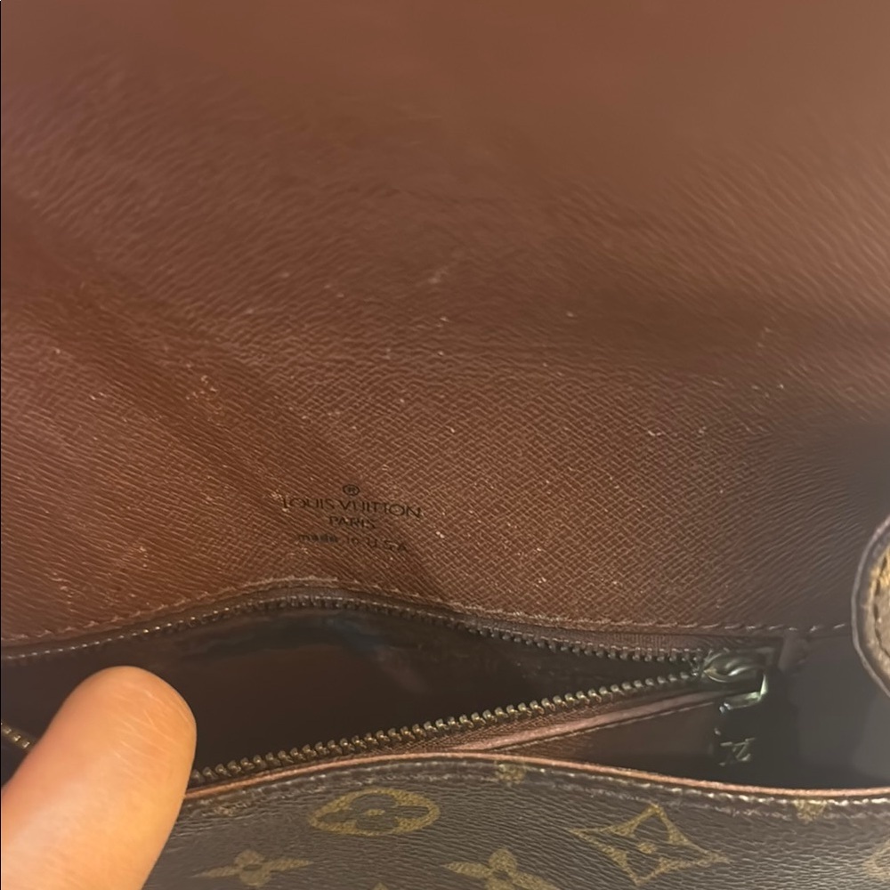 Louis Vuitton Saint Cloud PM Crossbody Bag in Monogram Coated Canvas - Picture 11 of 16